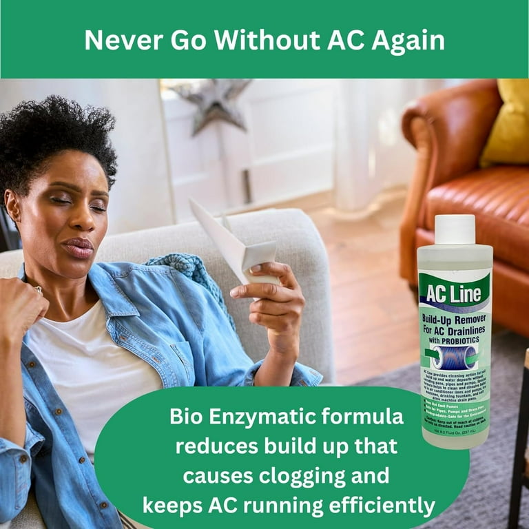 Nexstar AC Drain Line Cleaner, Probiotic Formula, Removes Buildup