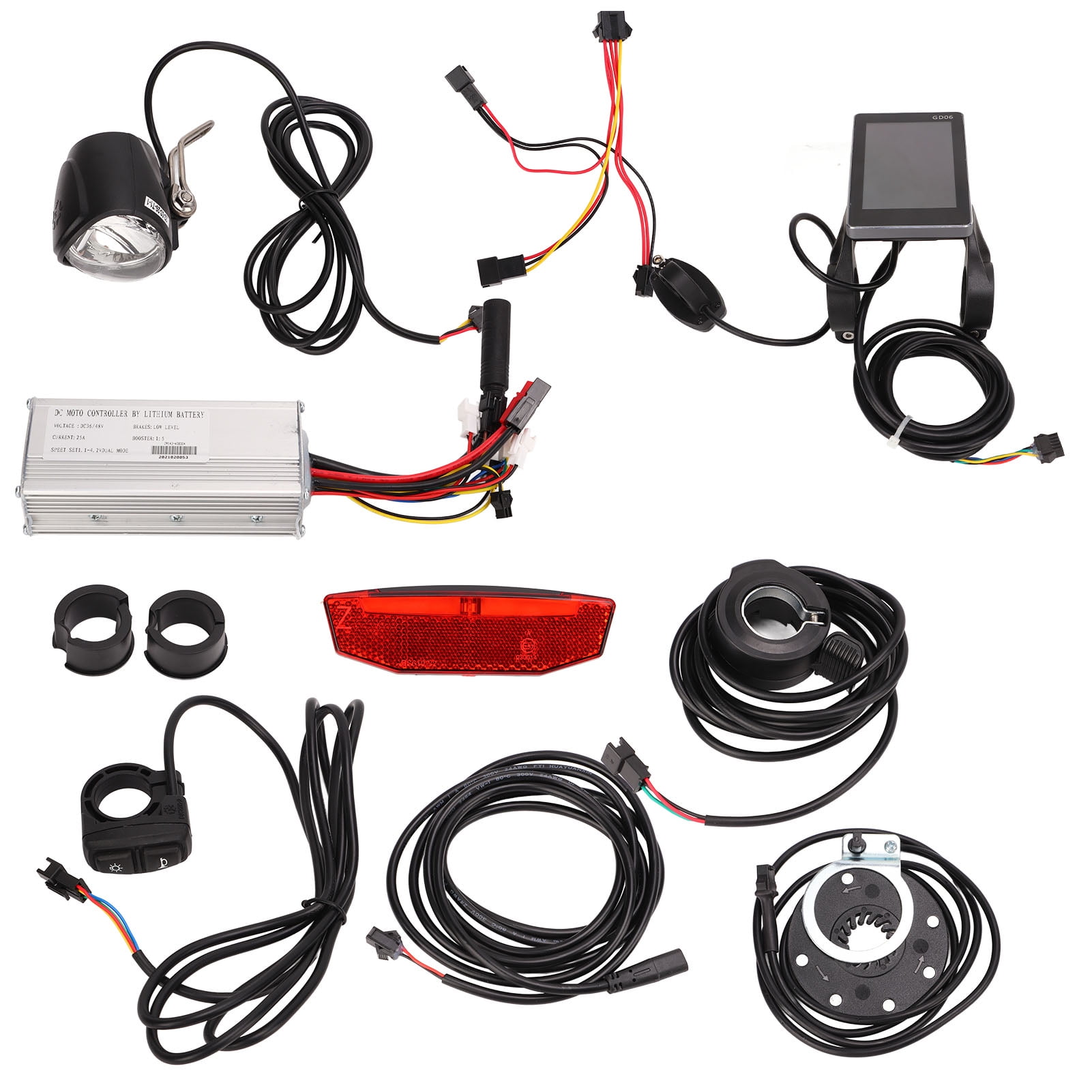 Electric Bike Controller Kit, Electric Bike Motor Controller Set Fully