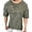a-193Green41, variant on Mens Solid Color Crew Neck Short Sleeve Knit TShirt With Distressed Ripped Frayed Loose Fit For Casual Wear Festival Activities Soft Tee