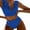 Blue 1, variant on One Shoulder Swimsuits for Women,Bikini Sets for Women,Ruffle Swimsuits for Women,Plus Size Bathing Suit for Women,High Waisted Bikini Sets,Bathing Suits for Women, Black XL