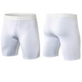 thumbnail image 4 of Fewfanhot Men's High-Stretch Boxer Briefs, Multi-Color Solid Quick-Dry Fifth Pants Underwear Comfy Extended Length Boxers for Daily Wear & Sports, 4 of 4