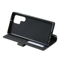 thumbnail image 6 of Feishell for Samsung Galaxy S23 Ultra 6.8 inch,Wallet Case for Women Men,Shockproof Durable PU Leather Magnetic Clasp Credit Card Slots Purse Flip Kickstand Business Phone Case,Black, 6 of 13