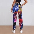 thumbnail image 2 of Power Rangers Women's Jogger Track Pants Print Drawstring Lounge Sweatpants Casual Trousers for Yoga, Workout M, 2 of 7