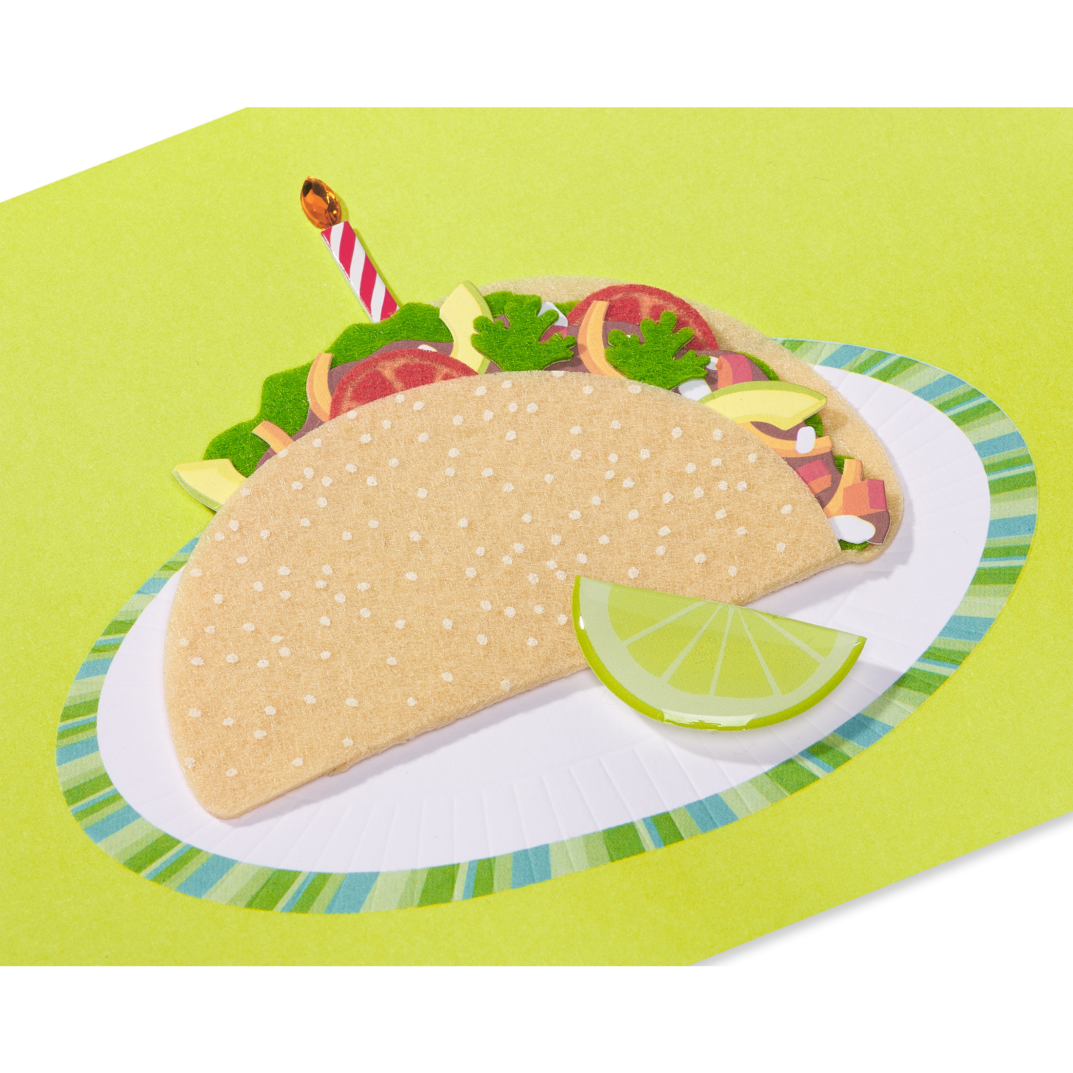 Papersong Premium Birthday Card (Taco)