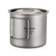thumbnail image 3 of Aomiun Ultralight Titanium Cup Outdoor Portable 2PCS Cup Set 300ml 650ml Camping Picnic Taza de agua Aomiun Copa de titanio, 3 of 7