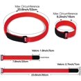 thumbnail image 2 of 20 Pieces Bike Rack Strap Reusable Bike Wheel Strap Adjustable Bike Wheel Stabilizer Straps Bicycle Cinch Strap Replacement Bicycle Accessories for Transporting Bicycles, 1 x 23.6 Inch, 1 x 7.9 Inch, 2 of 7