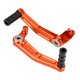 thumbnail image 4 of 2 pedales de cambio de marchas de freno CNC de aluminio naranja para 125 200 390 13-14, 4 of 10