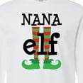 thumbnail image 4 of Inktastic Nana Elf Christmas Long Sleeve T-Shirt, 4 of 5