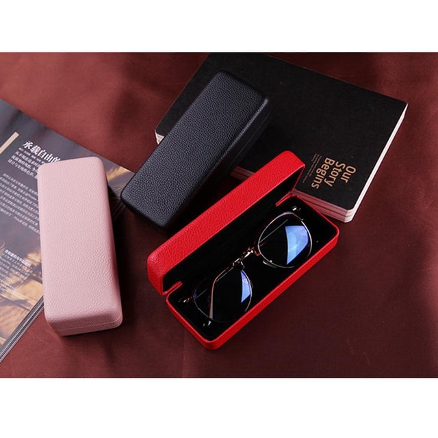 Estuche Resistente para Gafas Sunnimix Caja de Almacenamiento Protector de Gafas de Sol Rojo 4 piezas