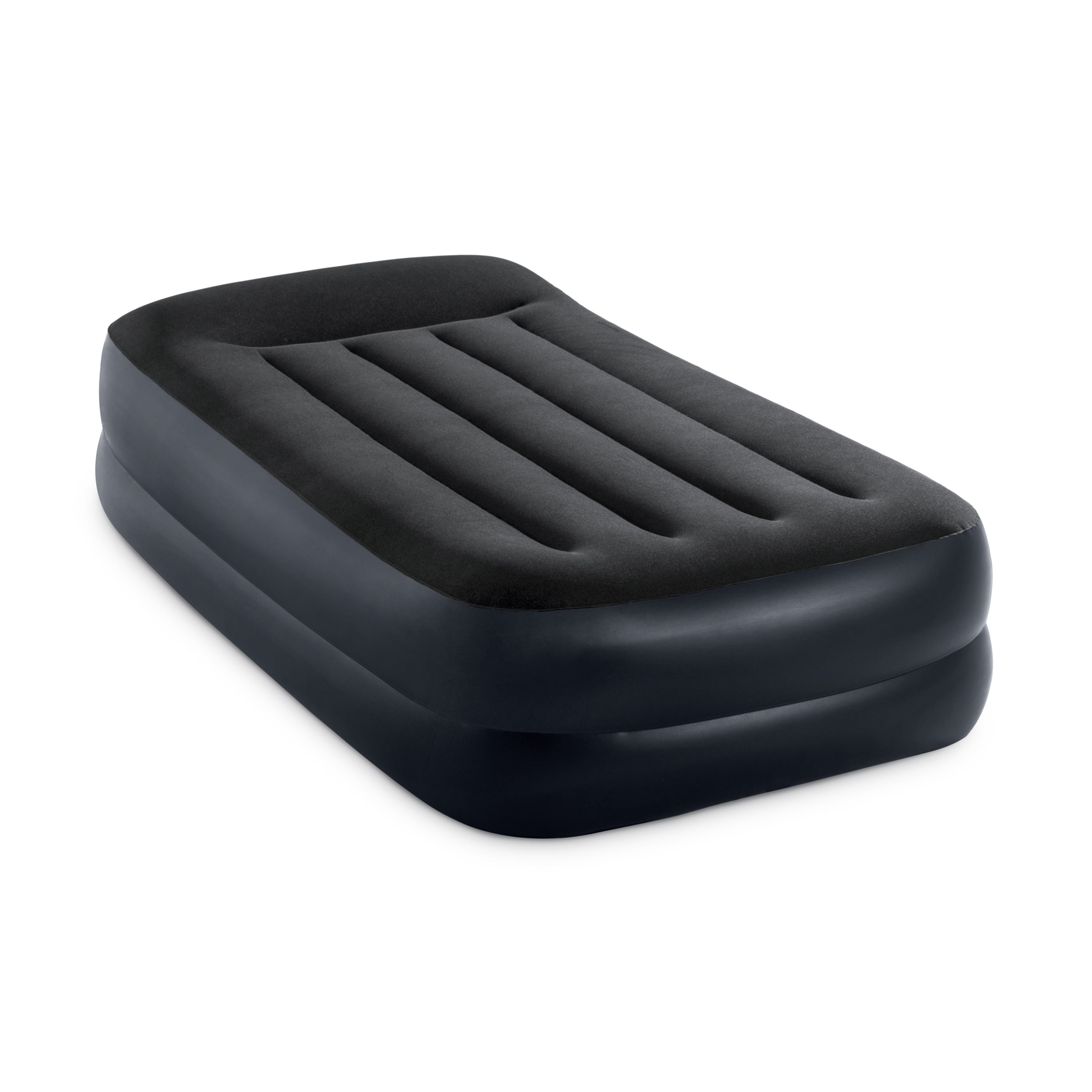 Intex - Pillow Rest Raised Airbed, Twin - 1