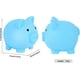 thumbnail image 2 of 2 Pcs Cute Piggy Bank Plastic Pig Money Bank Adults Piggy Bank Pig Money Box Coin Bank Plastic Saving (M), 2 of 4