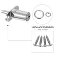 thumbnail image 3 of 2pcs Push Plunger Lock Drawer Lock Sliding Door Desk Wardrobe Furniture Locker, 3 of 8