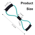 thumbnail image 4 of Fashion Yoga Exercise Resistance Band Elastic Training Fitness Tube (Green), 4 of 4