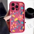 thumbnail image 3 of Funda de silicona con flores de colores para iPhone 15, 16 Pro Max, 14, 13, 12, 11 Pro Max, 7, 8, XR, XS, SE, a prueba de golpes, suave, TPU, 3 of 5