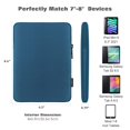 thumbnail image 2 of Funda para Tablet MoKo de 7-8 Pulgadas en Poliéster Azul Pavo Real, 2 of 8
