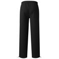 thumbnail image 6 of EnJoCho Kids Girls Sweatpants Wide Leg Baggy Straight Open Bottom Athletic Elastic Jogger Pants Breathable Trousers For Spring Outdoor School Daily Casual Active Bottoms, 6 of 9