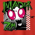 thumbnail image 3 of Invader ZIM - Retro Style Angry ZIM - Toddler And Youth Short Sleeve Graphic T-Shirt, 3 of 5