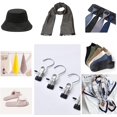 thumbnail image 3 of 10 Pcs Metal Clothes Pegs Non-Slip 360° Swivel Clothespins for Clothes Scarf Hats, 3 of 5