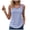 Blue, variant on Women's Summer Casual Striped Tank Top Sleeveless Scoop Neck Loose Fit Color Block Tops 2026 Fashion Clothes (Green, S)