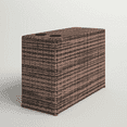 thumbnail image 3 of Chic Wicker Side Table for Patio & Porch, 3 of 6