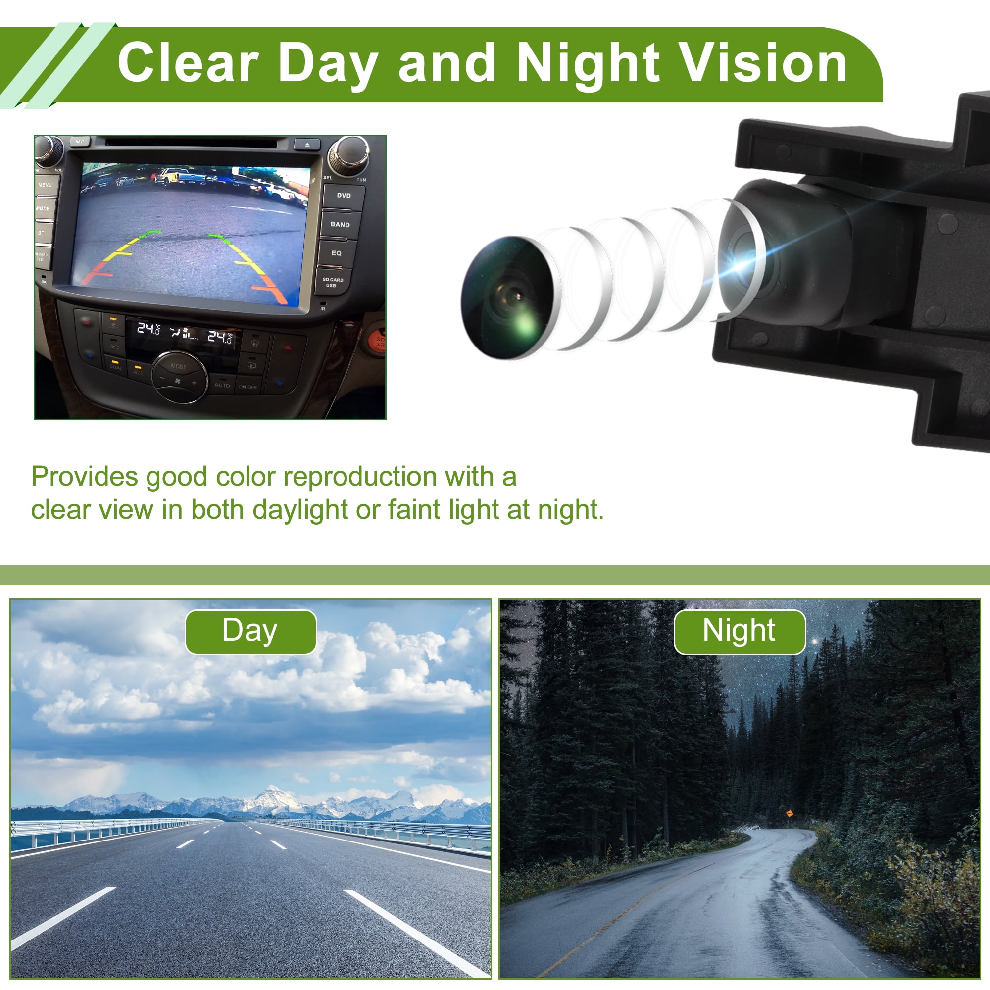 Unique Bargains Car Park Assist Rear View Backup Camera for Hyundai Veloster N 2019-2020