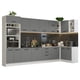 thumbnail image 1 of Cocina Integral Completa Modular Madesa Agata 499cm MG 01, 1 of 5