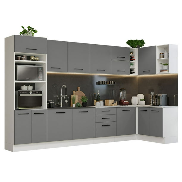 Cocina Integral Completa Modular Madesa Agata 499cm MG 01