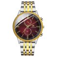 thumbnail image 1 of Montre Mode Homme Horloge Acier Inoxydable Décontractée Poignet Cristal Bijoux, 1 of 1