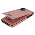 thumbnail image 5 of TECH CIRCLE for iPhone 11 Pro 5.8" Case,Luxury Synthetic Leather Back Shell Cover Phone Case with Card Holder Kickatand Compartment for iPhone 11 Pro, Rosegold, 5 of 7
