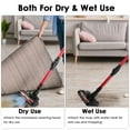 thumbnail image 2 of iMounTEK Cordless Vacuum Cleaner Upright Stick Vacuum Cleaners with 12000 mAh Battery 2 Speeds 4 Tools Mount Bracket, Self-Standing Vacuum Cleaners, 2 of 12