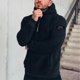 thumbnail image 1 of pstuiky camisa de manga larga para hombre, Sudadera informal de manga larga para hombre, con bolsillo de terciopelo de doble cara y cremallera, color liso Tops casuales para hombres m, 1 of 7