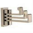 thumbnail image 2 of Luna Swivel Wall Mounted Robe Hook, Polished Nickel, 2 of 2