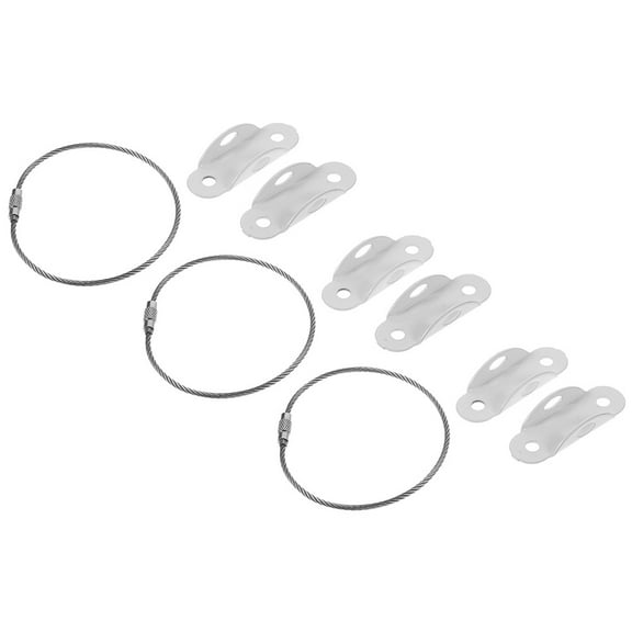 Raindrops 3 Sets Furniture Anchors Wall Anchor for Furniture Furniture Anchors Baby Proofing Furniture Anchors