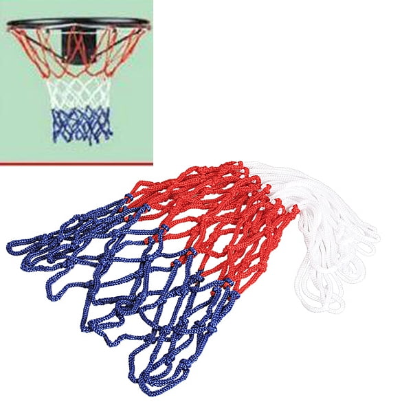 Universal Durable Standard 5mm Nylon Thread Sports Red Basketball Rim Mesh Net 