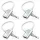 thumbnail image 1 of 4X Cable Audio Macho de 3,5 mm A Hembra Tipo C, Adaptador Audio para Auriculares con Conector Audio Analógico para Reproductor de MP3, Computadora Portátil, Tableta C, 1 of 5
