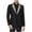 Gold, variant on Momihoom Men's Checkered Lapel Single-Breasted Blazer, Fashion Casual Suit Jacket with Pocket Square