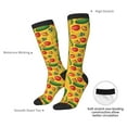 thumbnail image 4 of Balery Colorful Vegetables Calcetines novedosos Calcetines deportivos Calcetines hasta la rodilla Calcetines de algodón Calcetines originales y geniales, 4 of 6