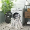 thumbnail image 4 of SAFAVIEH Baltimore Dimas Distressed Polyester Machine Washable Area Rug, Light Gray/Blue, 4' x 6', 4 of 12