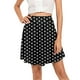 thumbnail image 2 of Minifalda clásica con cintura elástica para mujer: falda elegante y casual de corte A, 95 % poliéster, tallas reales, para todas las estaciones - S-XXL, 2 of 6