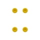 thumbnail image 3 of Kearding 2 piezas Gamepad Thumbstick cubierta protectora de silicona Joystick Grip Cap Gaming Controller reemplazo para One amarillo Amarillo 2piezas, 3 of 5