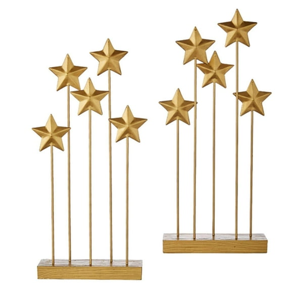 RAZ Imports 2021 Oh Holy Night 12-inch Stars Figurine, Set of 2