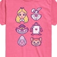 thumbnail image 2 of Disney - Alice In Wonderland - Alice Face - Toddler & Youth Short Sleeve Graphic T-Shirt, 2 of 4