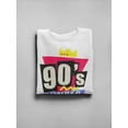 thumbnail image 3 of The Nineties Forever Sweatshirt Women -Image by Shutterstock, Female 3X-Large, 3 of 4