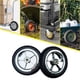 thumbnail image 5 of 2 ruedas de inflado de 8 pulgadas, instalación sencilla, reemplazan las llantas neumáticas llenas de para un carrito utilitario., 5 of 8