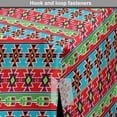 thumbnail image 4 of Ethnic Dog Crate Cover, Continuous Demonstration of Colorful and Ethnic Motifs on Horizontal Strips, Easy to Use Pet Kennel Cover Small Dogs Puppies Kittens, 7 Sizes, Multicolor, by Ambesonne, 4 of 6