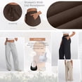 thumbnail image 3 of SUNBS Wide Leg Sweatpants Womens Cargo Pants Baggy Lounge Casual Pants Drawstring Sweat Pants with Pockets, 3 of 8