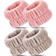thumbnail image 1 of Darfukei Pulseras de spa – 4 toallas absorbentes para brazos para lavado de cara, adecuadas para mujeres y hombres, 1 of 5