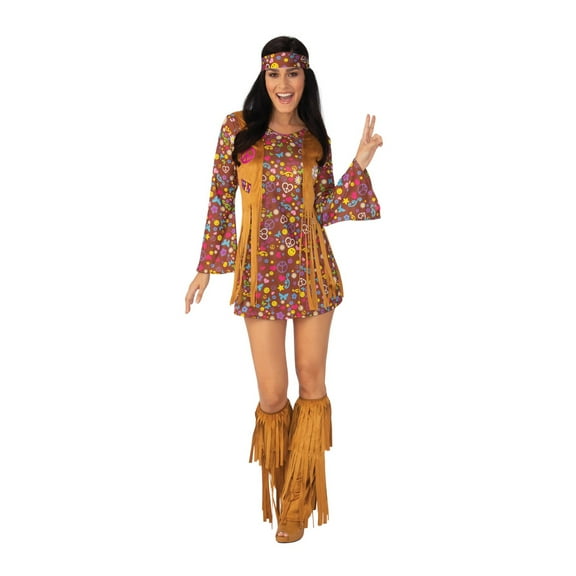 Womens Peace Hippie Costume