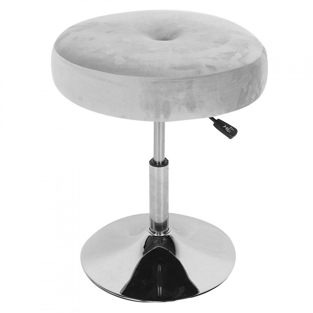 EBTOOLS Vanity Stool,Modern 360 Degree Rotating Adjustable Round Vanity