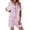 Misty Rose, variant on Ekouaer Pajamas Set for Women Short Sleeve Sleepwear Button Down Pjs Soft 2 Piece Lounge Sets